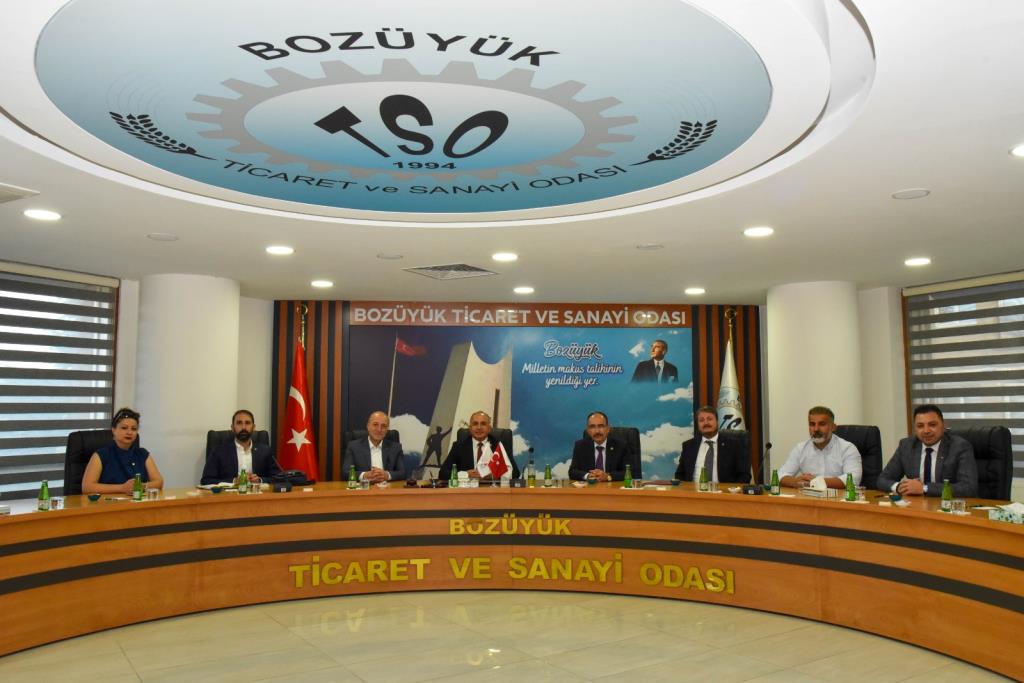 Rektörümüz Beydemir’den Bozüyük TSO’ya Ziyaret